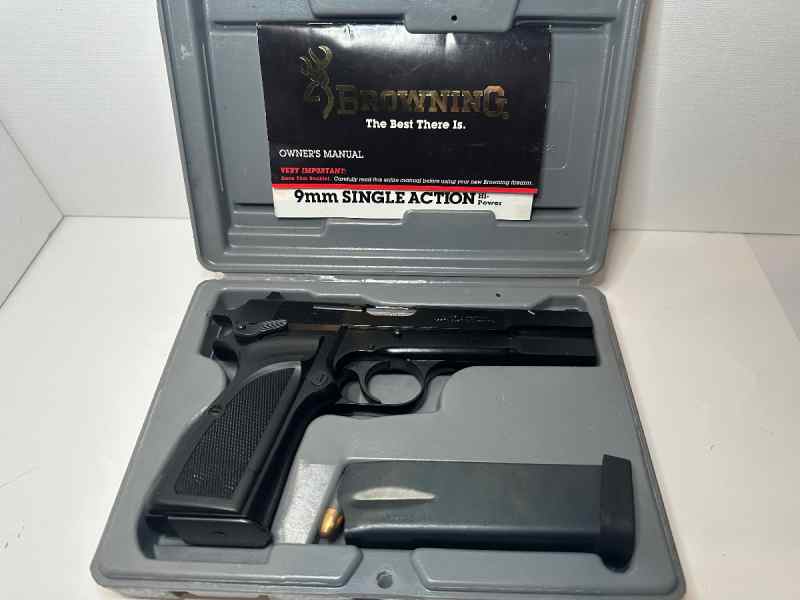 Browning 9mm High Power Single Action