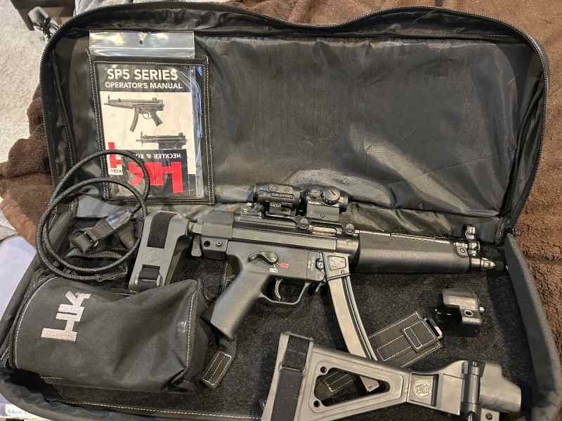 HK MP5 9mm - $2800 obo 