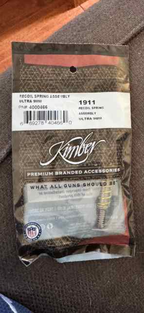 1911 Ultra Recoil Spring Assembly, 3&quot; - 9mm