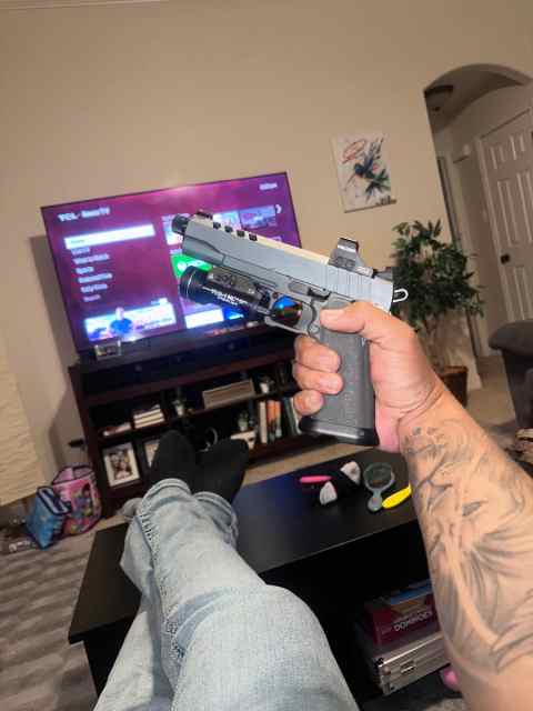 Tisas 1911 Nightstalker DS 9mm