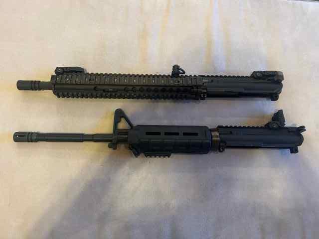 DANIEL DEFENSE and PSA AR15 uppers 