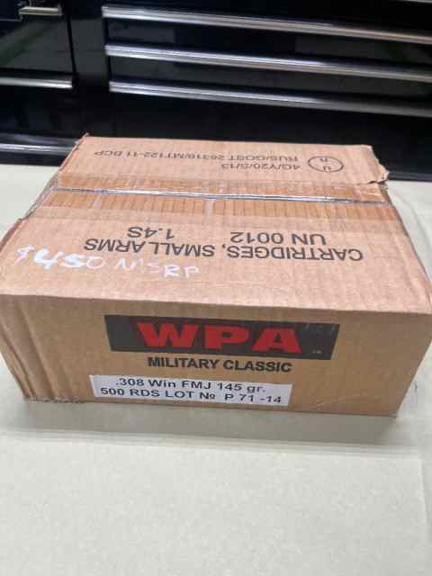 .308 WIN FMJ 145GR