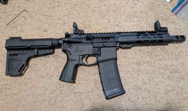 7.5&quot; AR Pistol 5.56 
