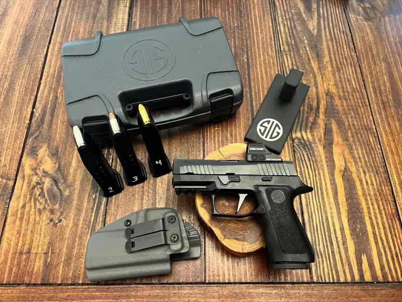Sig P320XC with Extras