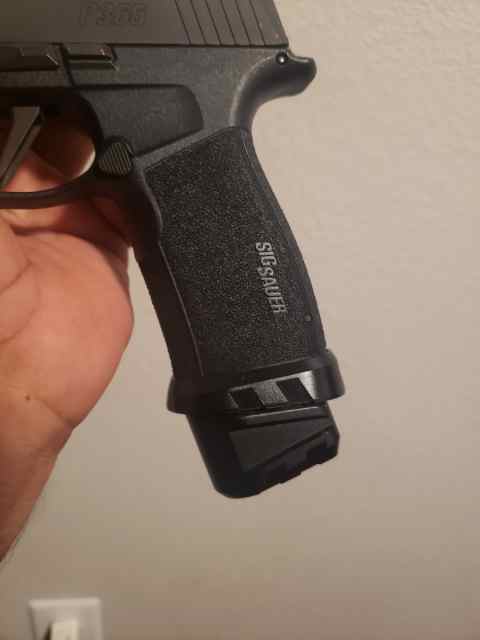 P365X MACRO Tyrant mag extension+magwell
