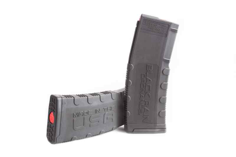 Lot of 35 Black Rain Ordinance 30 Round Magazines