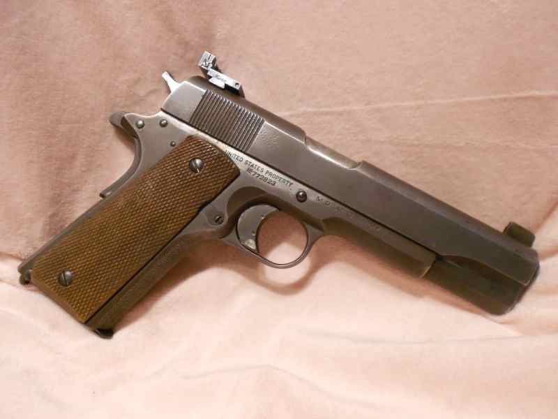 1942 Colt M1911A1 Camp Perry Competition Pistol