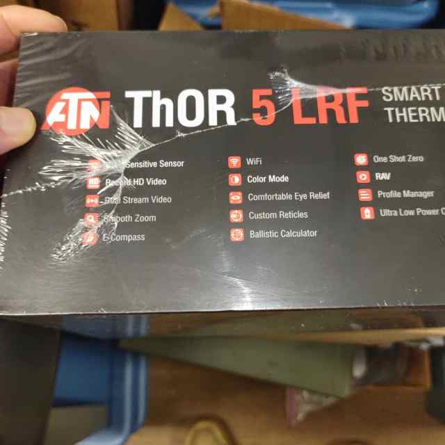 FS or TRADE NIB! ATN THOR 5 LRF WITH QD MOUNT