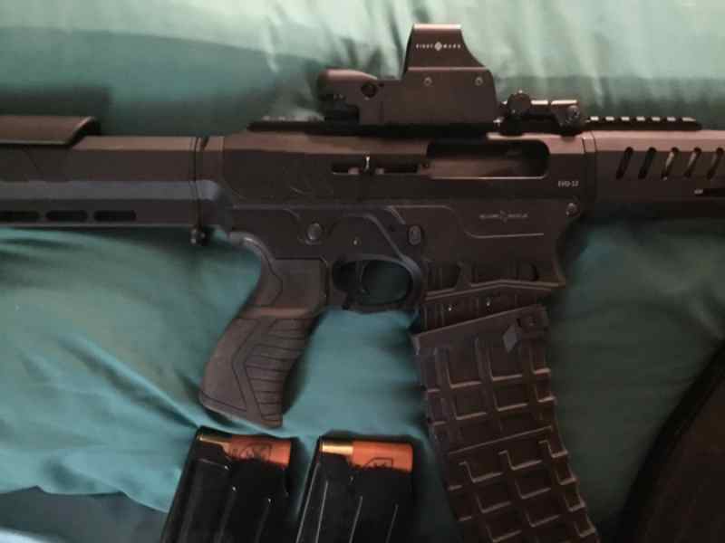 AR12 12guage 5 mags box, case chokes and paperwork