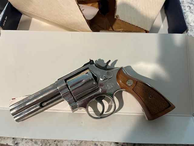Nickel 586 Smith and Wesson 
