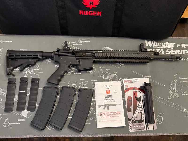 Ruger SR-556 AR15 Piston unfired 