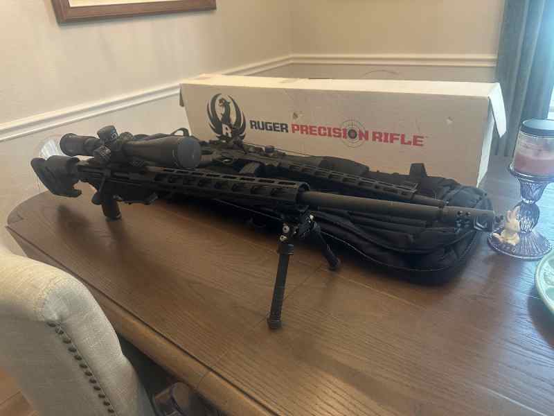 Ruger Precision riffle 6.5 creedmoor w/ scope 