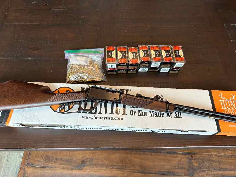 Henry Varmint Express 17 HMR with tons ammo
