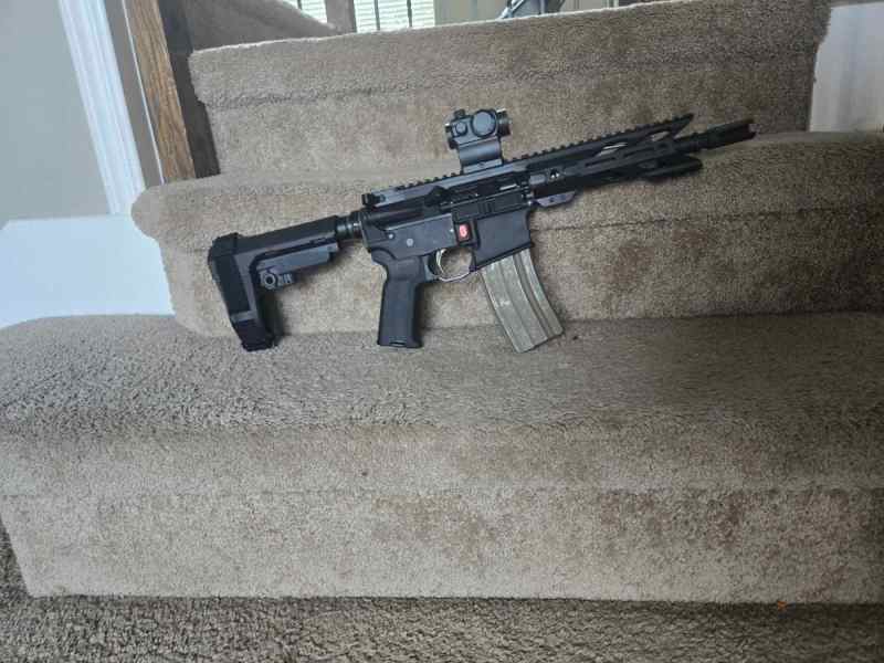 AR15 7.5 5.56 pistol