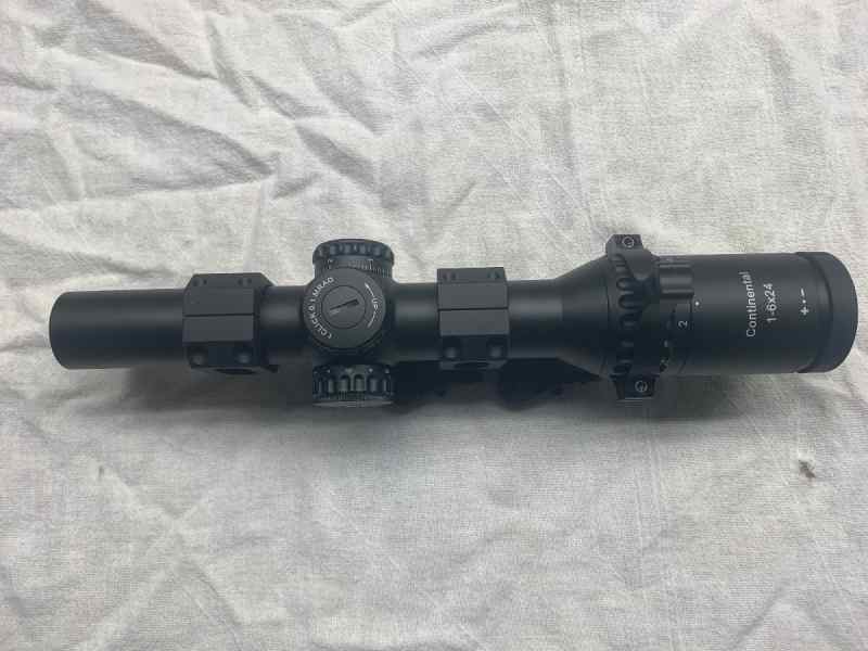 Vector Optics 1-6x24 LPVO &amp; ADM QD Mount