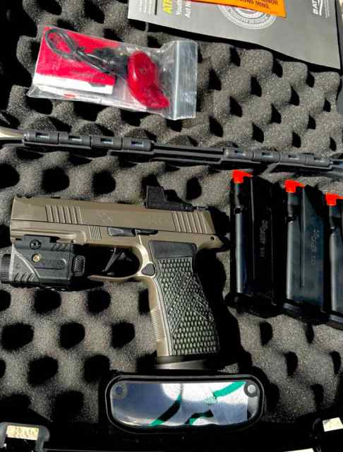 Sig P365 Legion AXG SEMI AUTO 9mm pistol