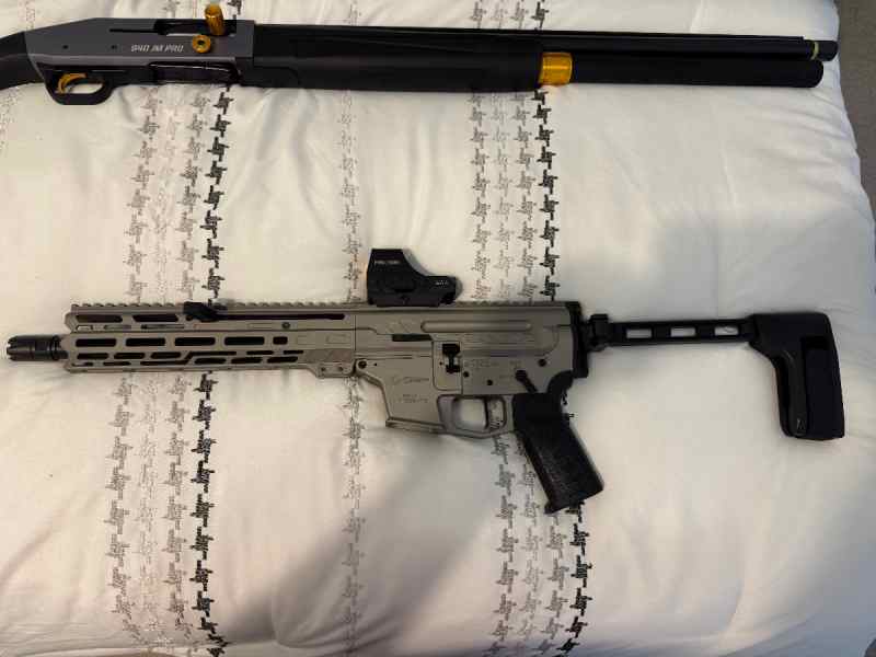 CMMG dissent 10.5 inch 9mm - Glock mags 