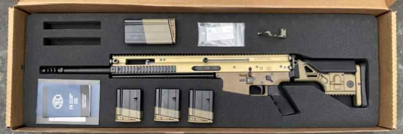 FN SCAR 20S 7.62 20&quot; 1:12 w/ accessories