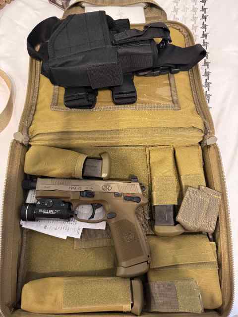 FNX Tactical 45 with TRL- HL 