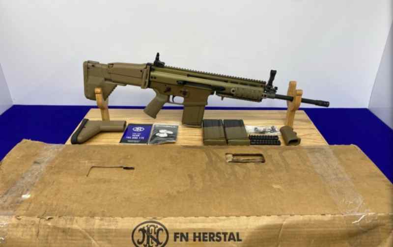 FN Herstal Scar 17S 7.62x51mm FDE 16 1/4&quot; *INCREDI