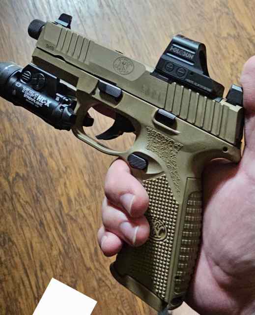 FN 509 Tactical W/trl1&amp;holosun