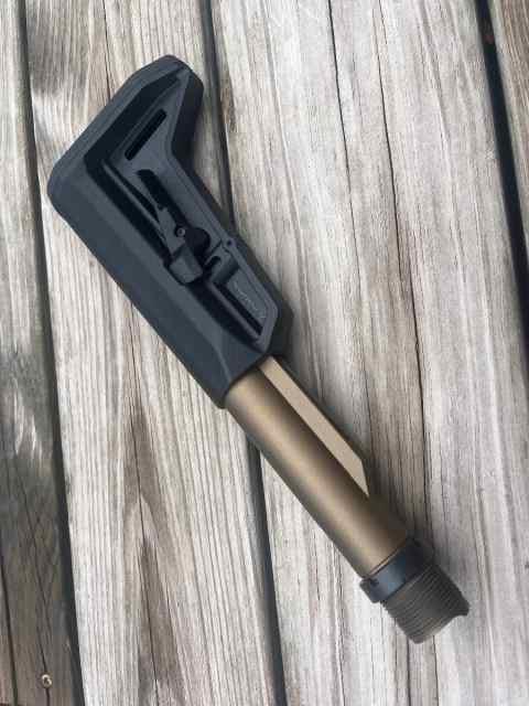 Milspec buffer tube and stock