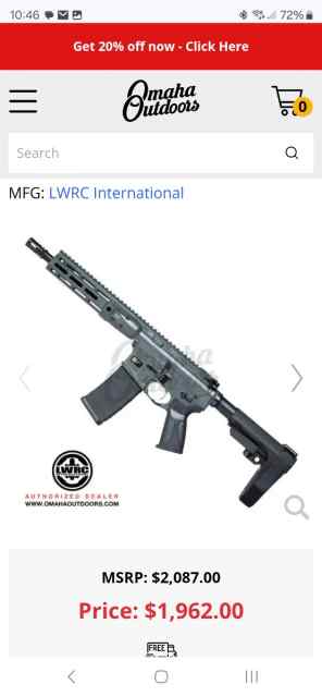 LWRC 10.5&quot; 