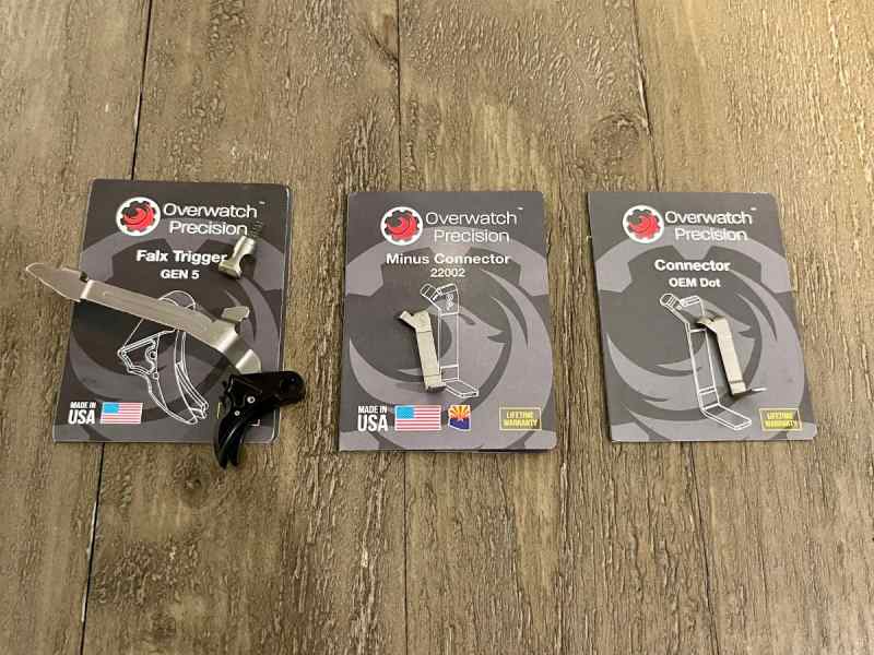 Overwatch Glock Gen 5 Falx Trigger + Connectors +